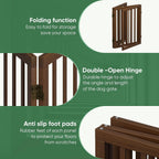 Dog Gates for Doorways Foldable Gate