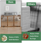 Dog Gates for Doorways Foldable Gate