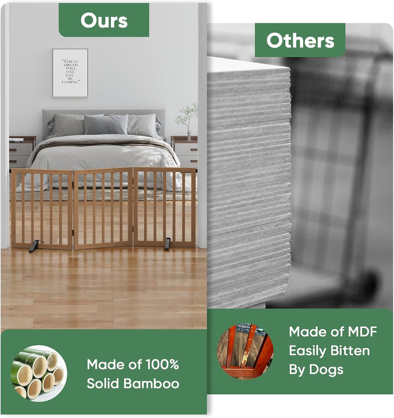 Dog Gates for Doorways Foldable Gate