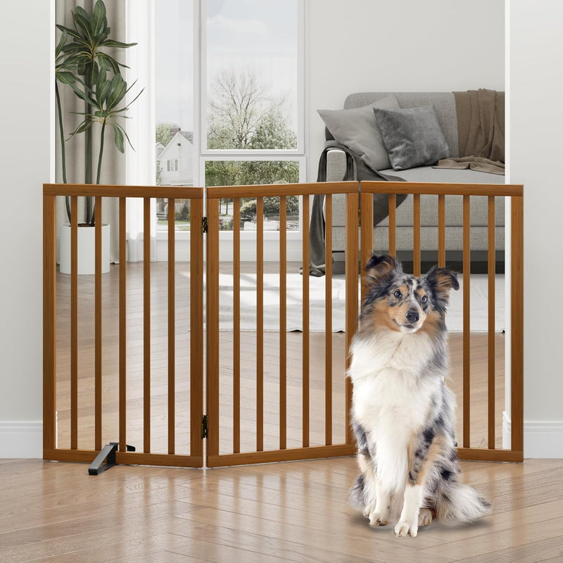 Dog Gates for Doorways Foldable Gate