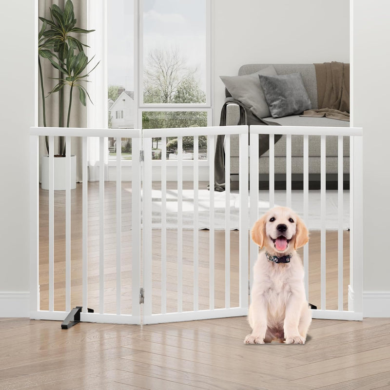 Dog Gates for Doorways Foldable Gate