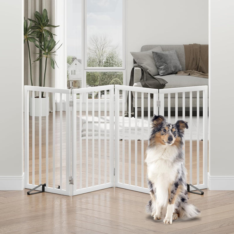 Dog Gates for Doorways Foldable Gate