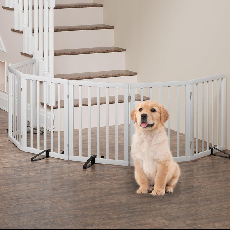 Dog Gates for Doorways Foldable Gate
