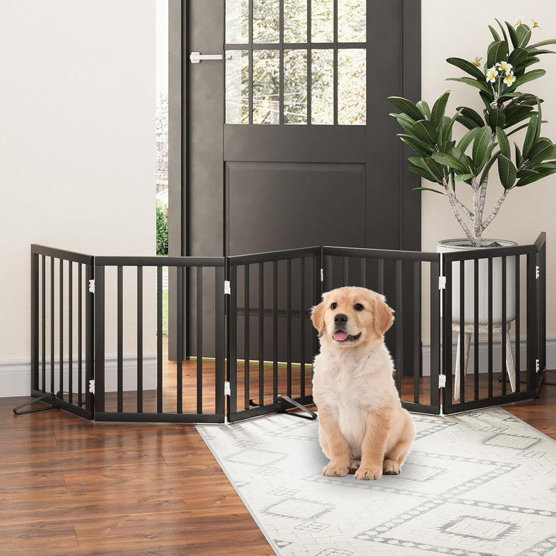 Dog Gates for Doorways Foldable Gate