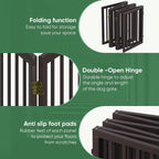 Dog Gates for Doorways Foldable Gate