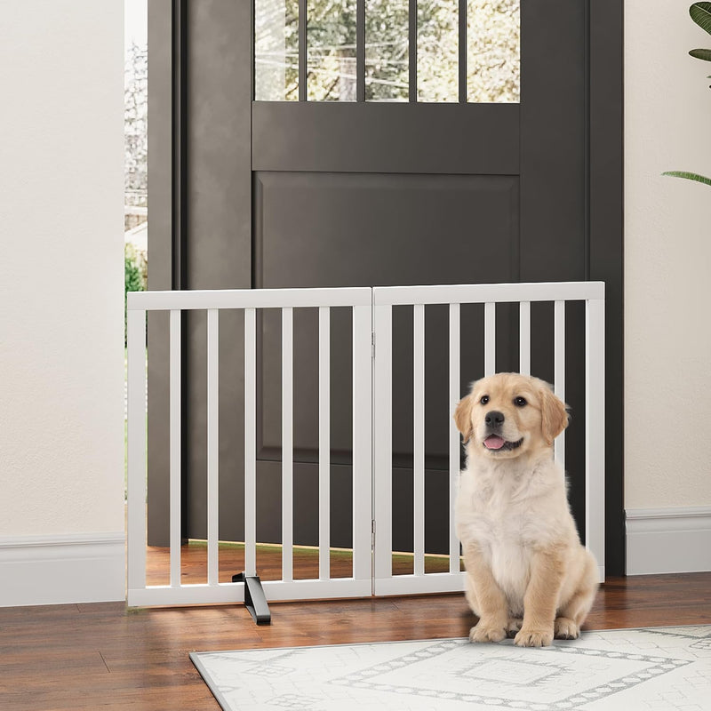Dog Gates for Doorways Foldable Gate