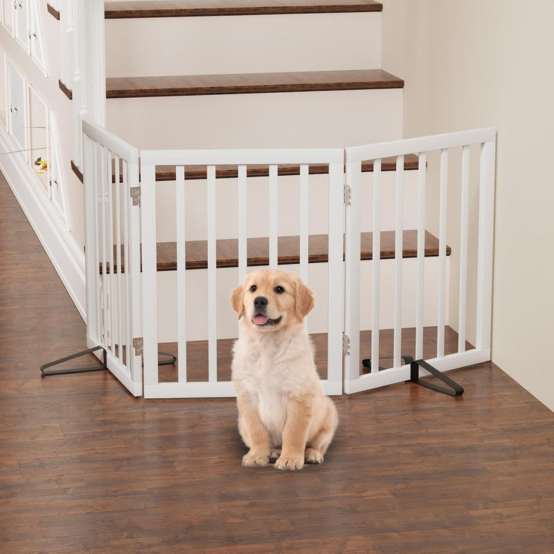 Dog Gates for Doorways Foldable Gate
