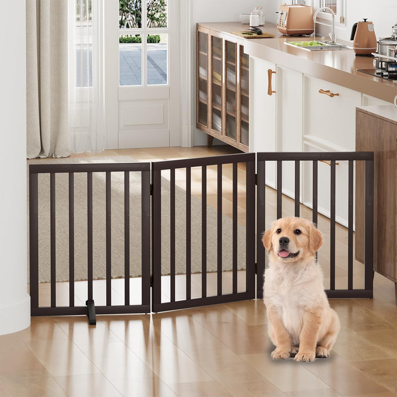 Dog Gates for Doorways Foldable Gate