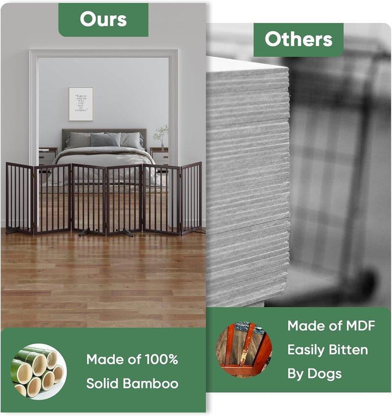 Dog Gates for Doorways Foldable Gate