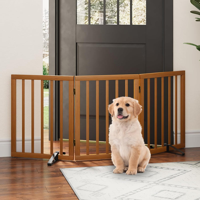 Dog Gates for Doorways Foldable Gate