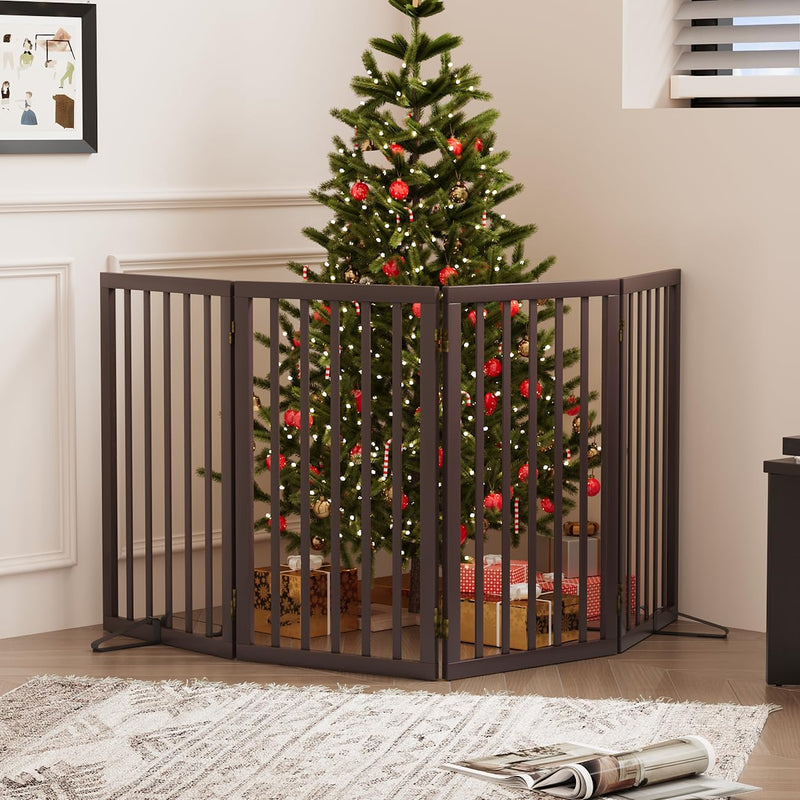 Dog Gates for Doorways Foldable Gate