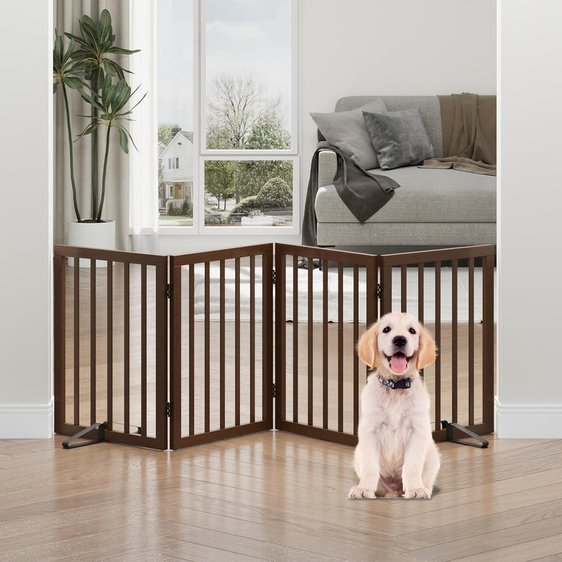 Dog Gates for Doorways Foldable Gate