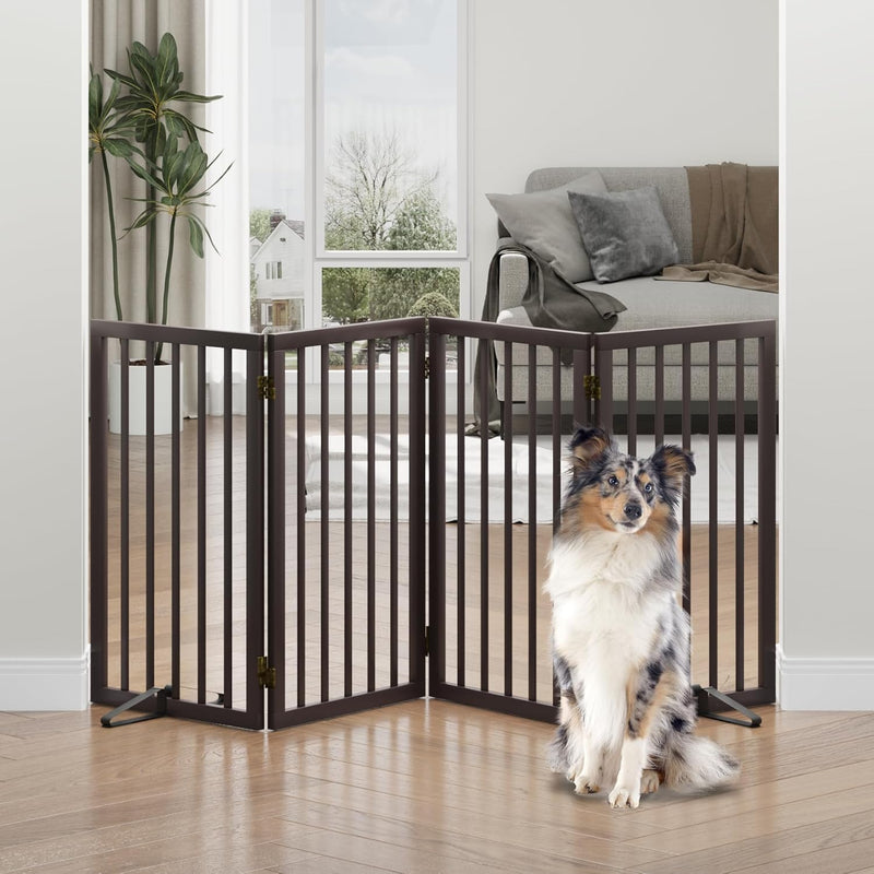 Dog Gates for Doorways Foldable Gate