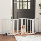 Dog Gates for Doorways Foldable Gate