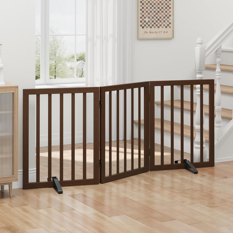 Dog Gates for Doorways Foldable Gate