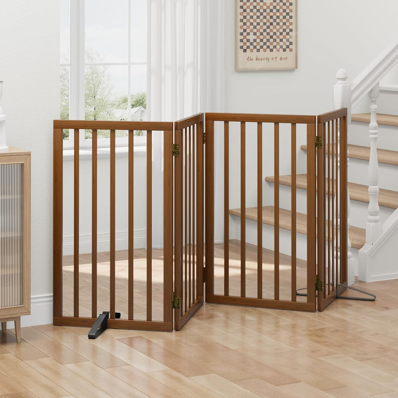 Dog Gates for Doorways Foldable Gate