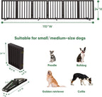 Dog Gates for Doorways Foldable Gate