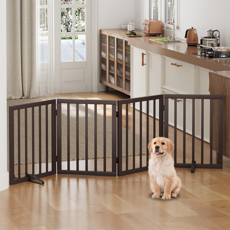 Dog Gates for Doorways Foldable Gate