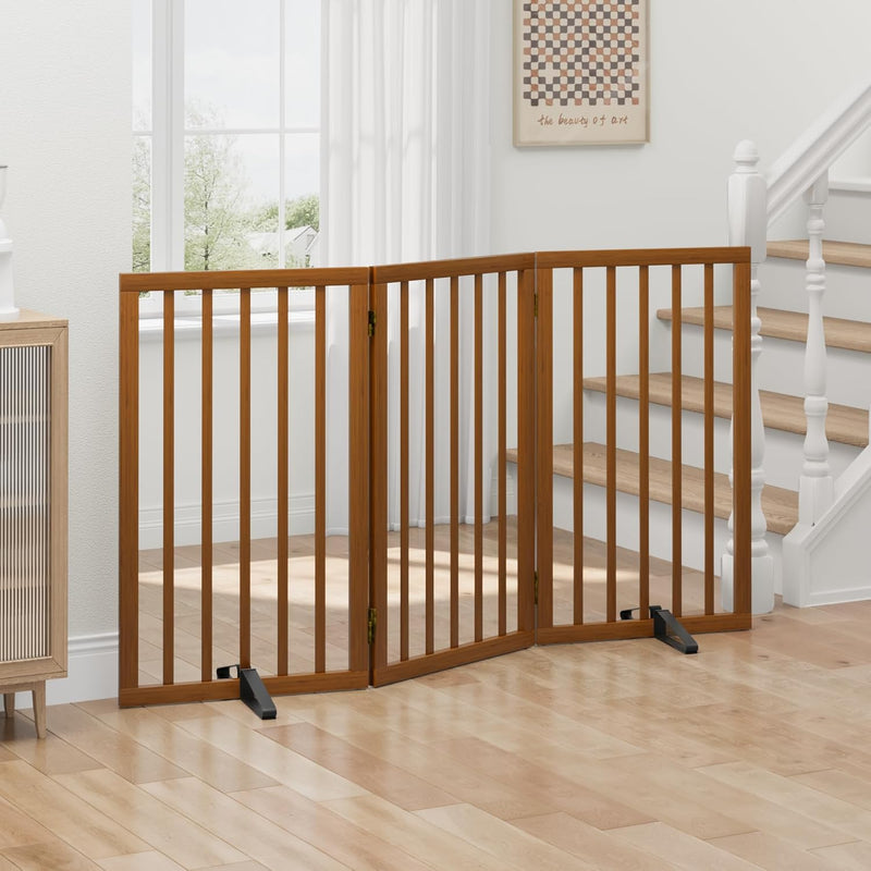 Dog Gates for Doorways Foldable Gate