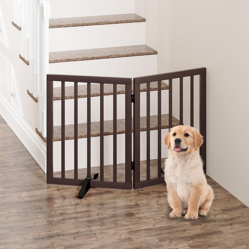 Dog Gates for Doorways Foldable Gate