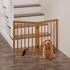 Dog Gates for Doorways Foldable Gate