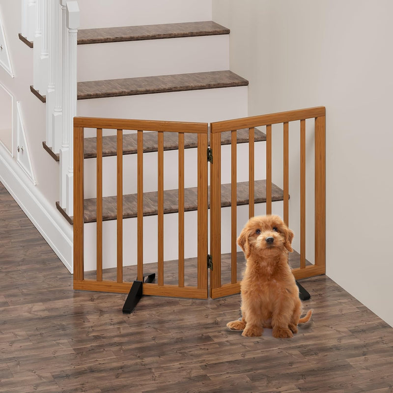 Dog Gates for Doorways Foldable Gate