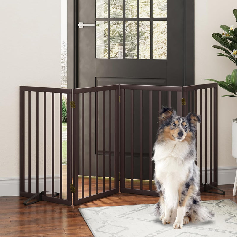 Dog Gates for Doorways Foldable Gate