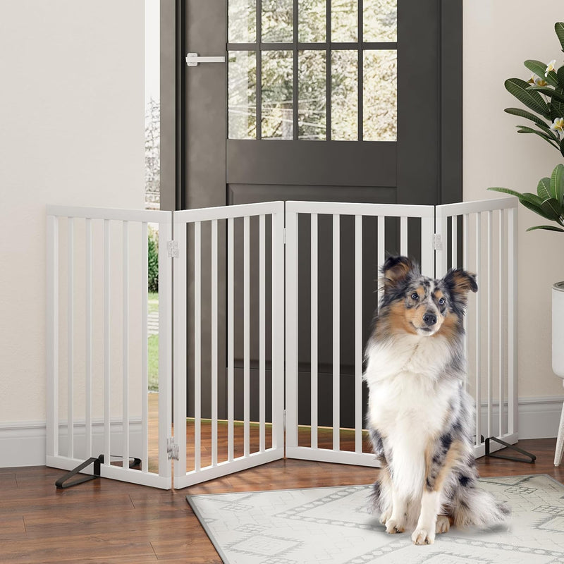 Dog Gates for Doorways Foldable Gate