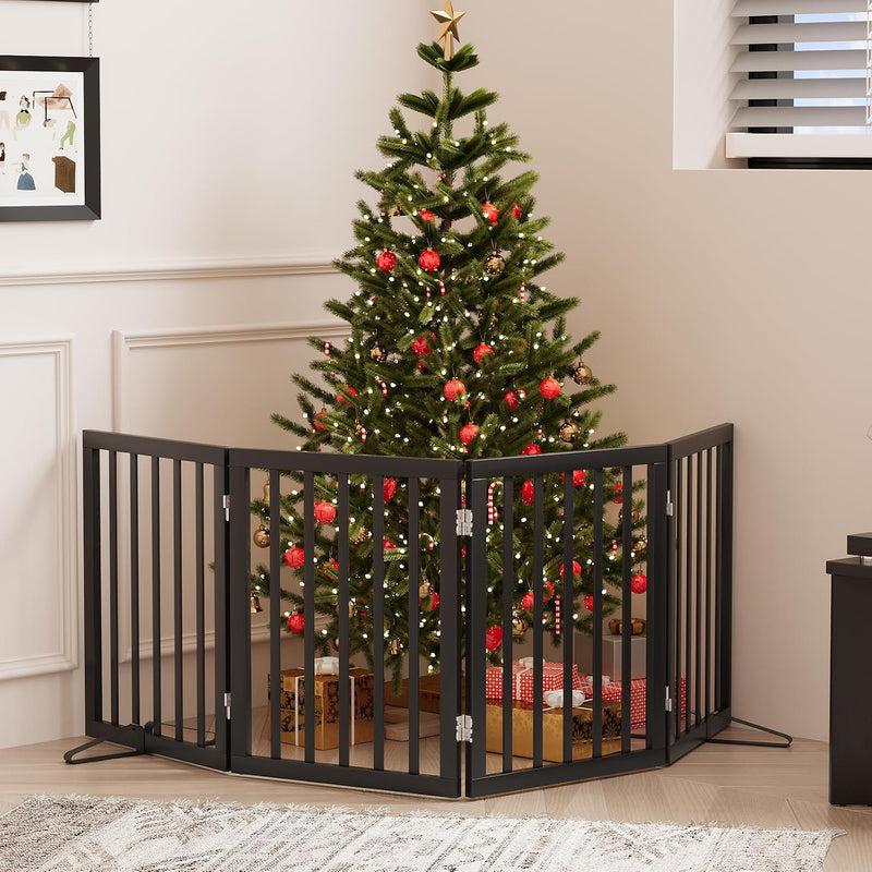 Dog Gates for Doorways Foldable Gate