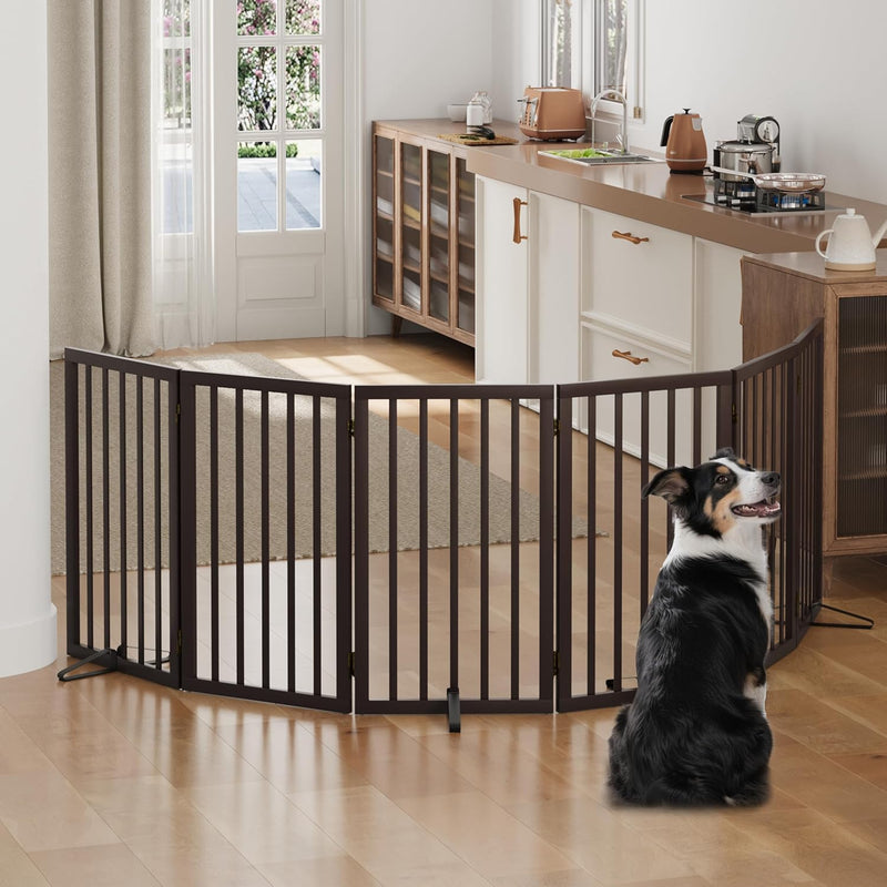 Dog Gates for Doorways Foldable Gate
