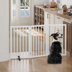 Dog Gates for Doorways Foldable Gate