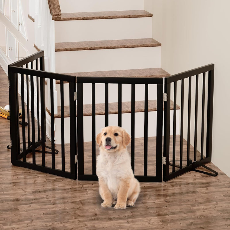 Dog Gates for Doorways Foldable Gate
