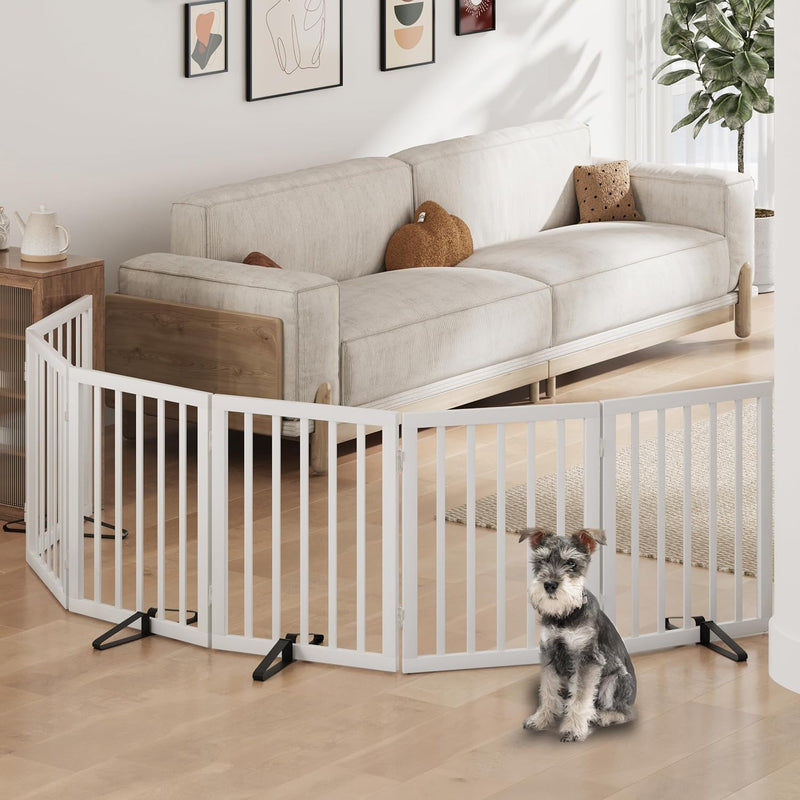 Dog Gates for Doorways Foldable Gate