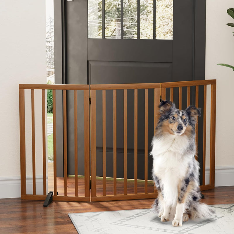 Dog Gates for Doorways Foldable Gate