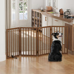 Dog Gates for Doorways Foldable Gate