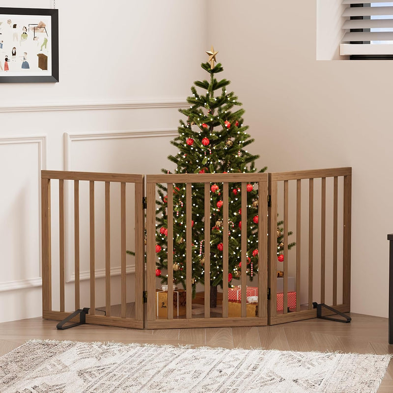 Dog Gates for Doorways Foldable Gate