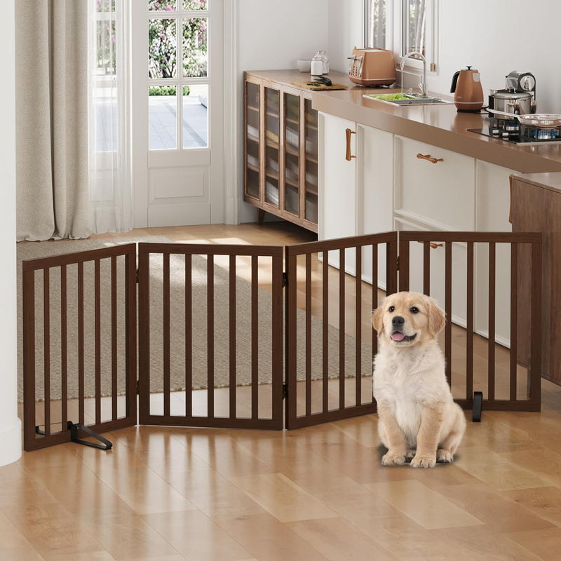 Dog Gates for Doorways Foldable Gate