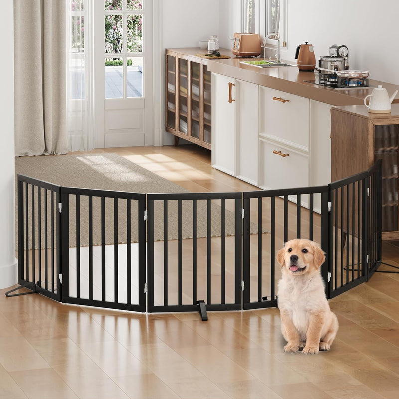 Dog Gates for Doorways Foldable Gate