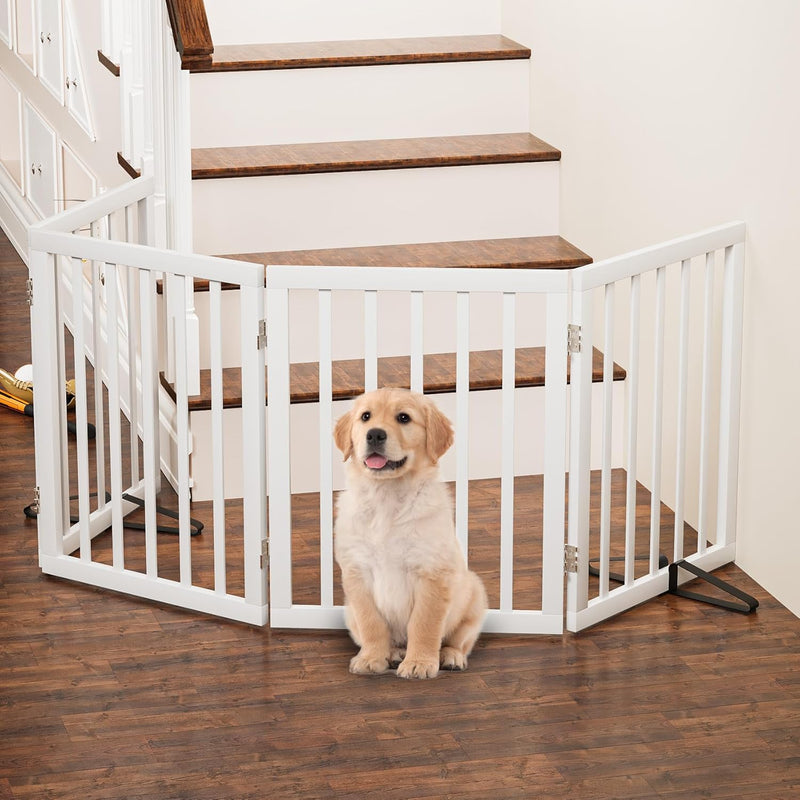 Dog Gates for Doorways Foldable Gate