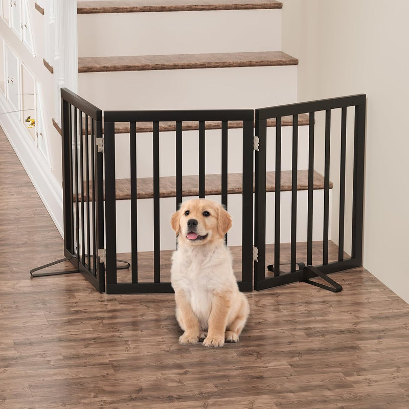 Dog Gates for Doorways Foldable Gate