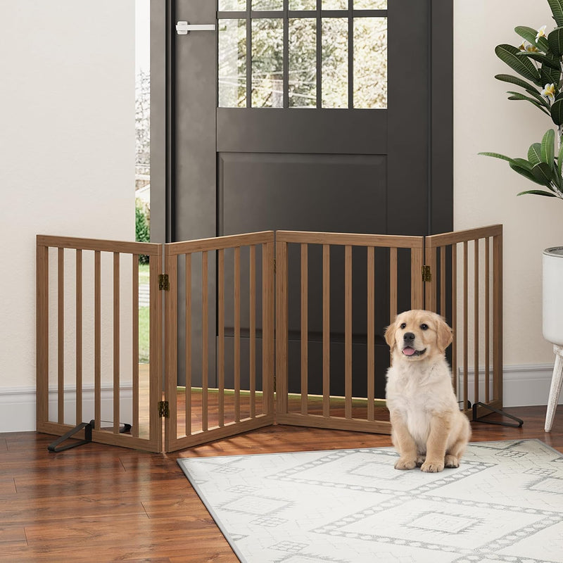 Dog Gates for Doorways Foldable Gate
