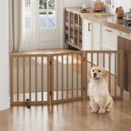 Dog Gates for Doorways Foldable Gate