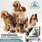 Dog Grooming Kit Rechargeable Cordless Pet Clippers Complete
