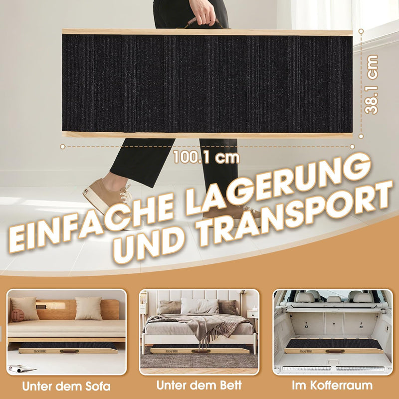 Dog Ramp for Bed Foldable Small to Large