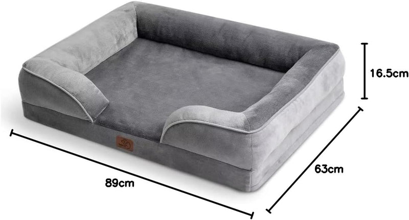 Large Dog Bed Sofa Washable Orthopaedic Couch