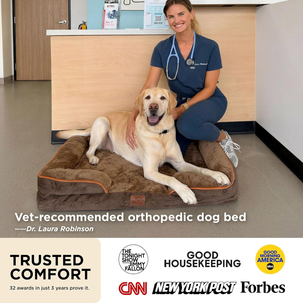 Large Dog Bed Sofa Washable Orthopaedic Couch