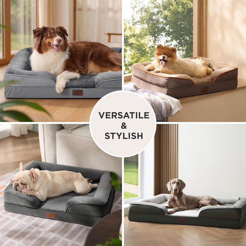 Large Dog Bed Sofa Washable Orthopaedic Couch