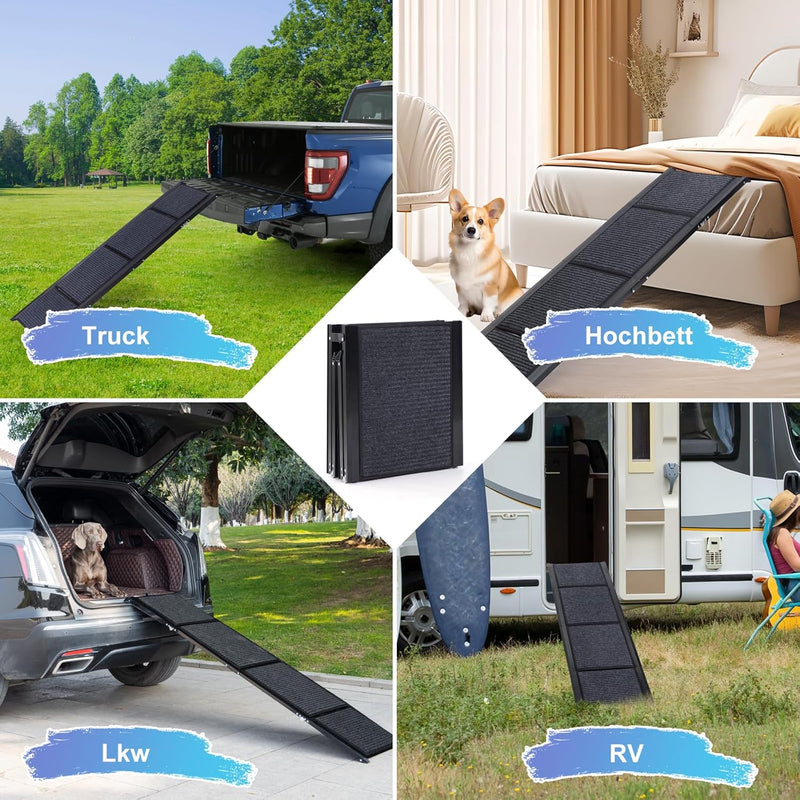 Dog Stairs for Car Collapsible Steps Ramp