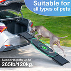 Dog Stairs for Car 180CM Collapsible Steps Ramp