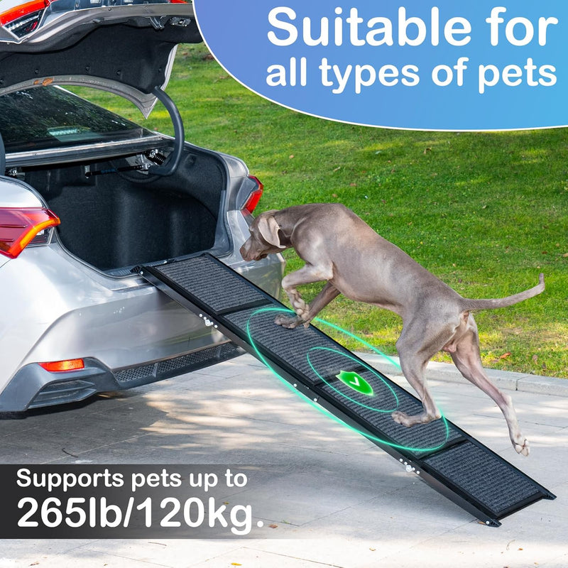 Dog Stairs for Car Collapsible Steps Ramp
